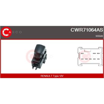 Interrupteur, lève-vitre CASCO CWR71064AS