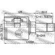 Jeu de joints, arbre de transmission avant gauche FEBEST 2111-TT9DLH - Visuel 2