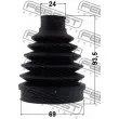 Soufflets de cardan avant FEBEST 2115P-KUGR - Visuel 2