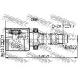 Jeu de joints, arbre de transmission avant droit FEBEST 2711-S60IIRH - Visuel 2