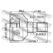 Jeu de joints, arbre de transmission avant gauche FEBEST 2711-XC70LH - Visuel 2