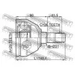 Jeu de joints, arbre de transmission avant gauche FEBEST 2711-XC90WDLH - Visuel 2