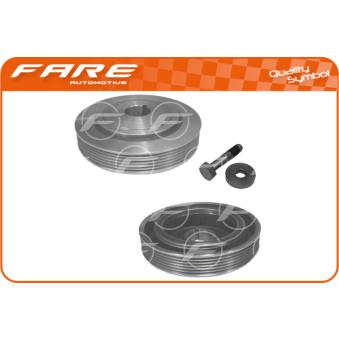 Kit de poulies, vilebrequin FARE SA 2485C