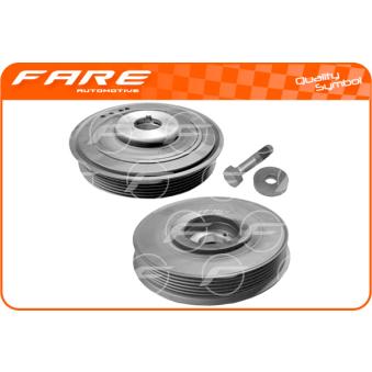Kit de poulies, vilebrequin FARE SA 2929C