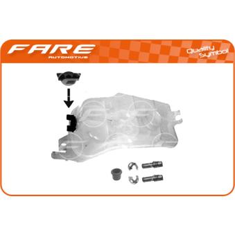 Vase d'expansion, liquide de refroidissement FARE SA 3600