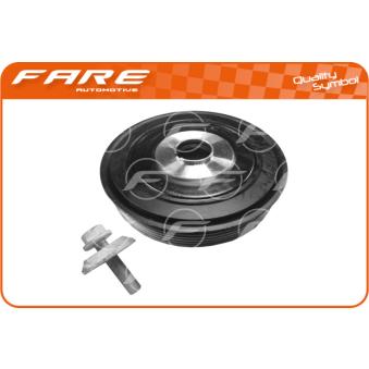 Kit de poulies, vilebrequin FARE SA 4278C