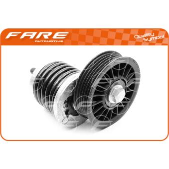 Poulie-tendeur, courroie trapézoïdale à nervures FARE SA