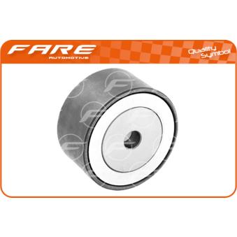 Poulie renvoi/transmission, courroie trapézoïdale à nervures FARE SA