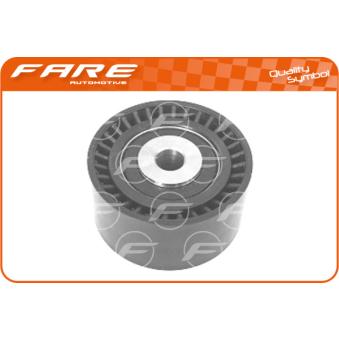 Poulie renvoi/transmission, courroie de distribution FARE SA 4657