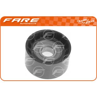Poulie renvoi/transmission, courroie trapézoïdale à nervures FARE SA