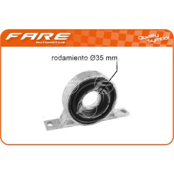 Suspension, arbre de cardan FARE SA