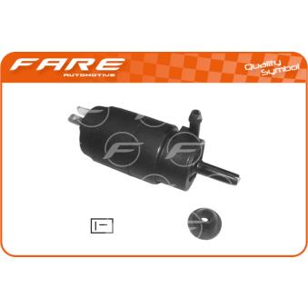 Pompe d'eau de nettoyage, nettoyage des vitres FARE SA