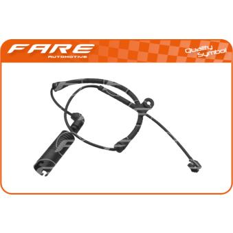 Contact d'avertissement, usure des plaquettes de frein FARE SA