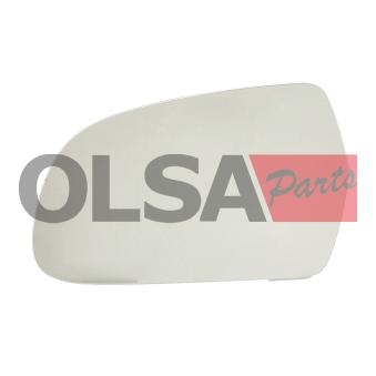 Verre de rétroviseur, rétroviseur extérieur AIC 75384