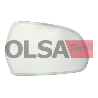 Verre de rétroviseur, rétroviseur extérieur AIC 75405