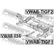 Suspension, corps de l'essieu FEBEST VWAB-TIGF1 - Visuel 2