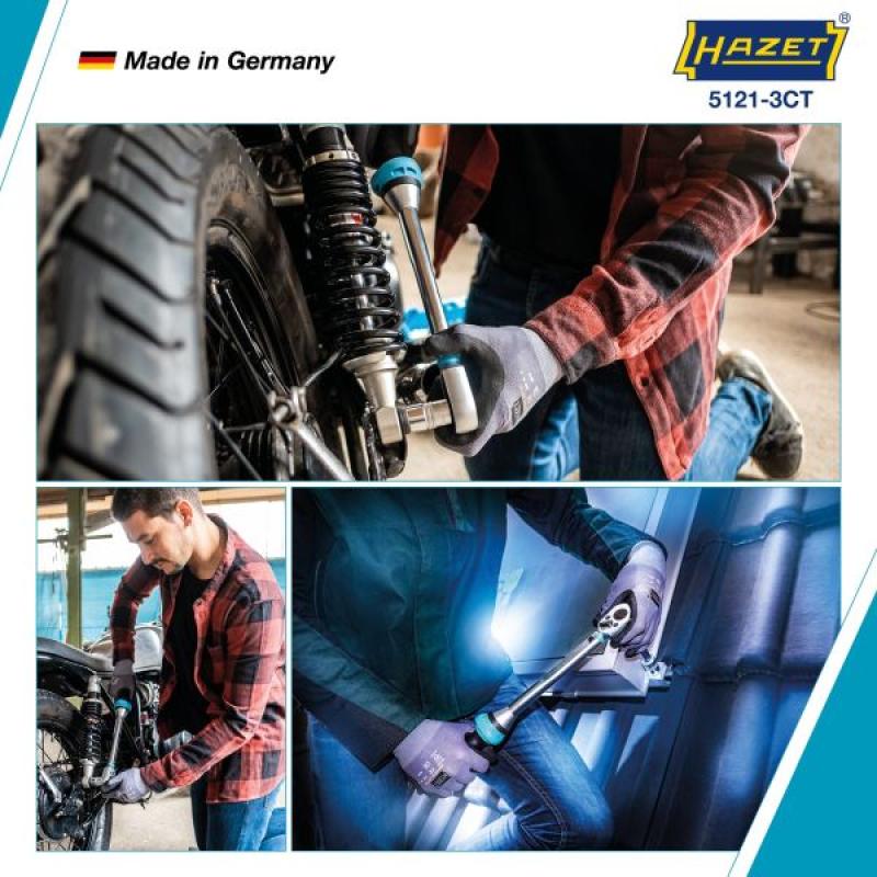 Clé dynamométrique HAZET 5121-3CT - Visuel 1
