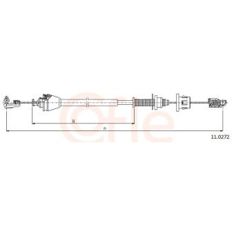 Câble d'accélération COFLE