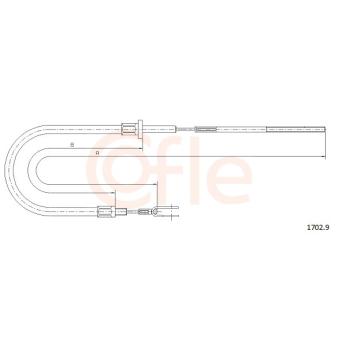 Tirette à câble, commande d'embrayage COFLE