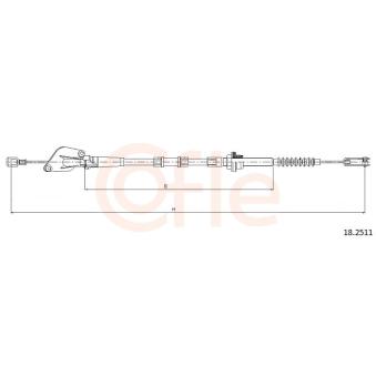 Tirette à câble, commande d'embrayage COFLE