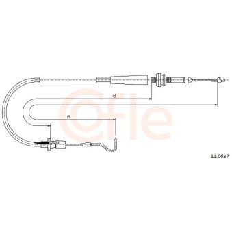 Câble d'accélération COFLE