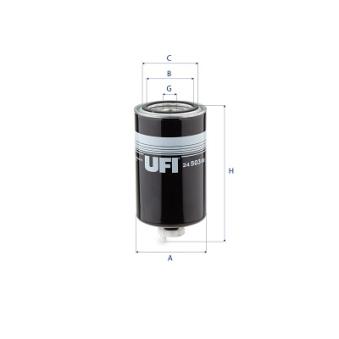 Filtre à carburant UFI