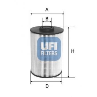 Filtre à carburant UFI 26.037.00
