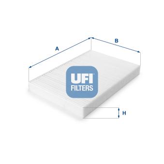 Filtre, air de l'habitacle UFI