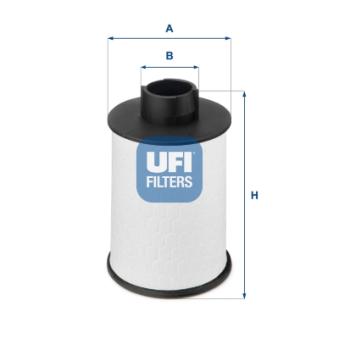 Filtre à carburant UFI
