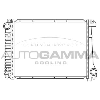 Radiateur, refroidissement du moteur AUTOGAMMA 100103