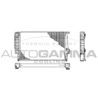 Radiateur, refroidissement du moteur AUTOGAMMA 100107