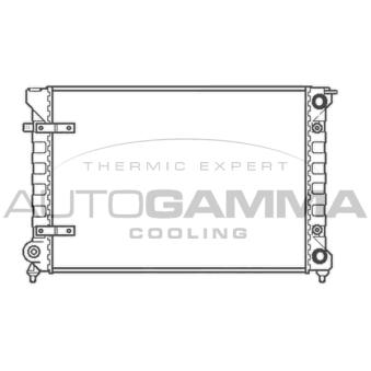 Radiateur, refroidissement du moteur AUTOGAMMA 101052