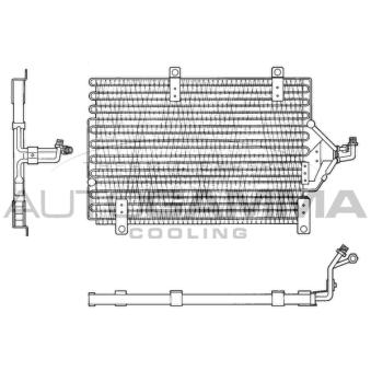 Condenseur, climatisation AUTOGAMMA 101561