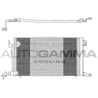 Condenseur, climatisation AUTOGAMMA 101596