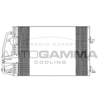 Condenseur, climatisation AUTOGAMMA 101601