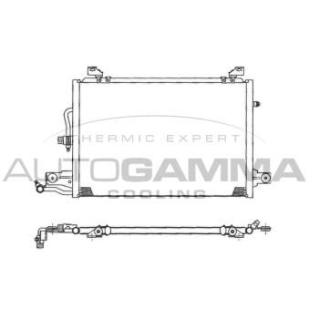 Condenseur, climatisation AUTOGAMMA 101750