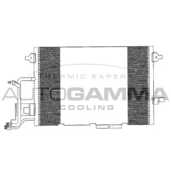 Condenseur, climatisation AUTOGAMMA 102390