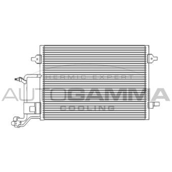 Condenseur, climatisation AUTOGAMMA 102602