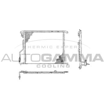Condenseur, climatisation AUTOGAMMA 102704