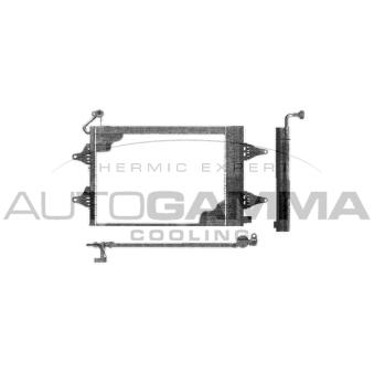 Condenseur, climatisation AUTOGAMMA 102783