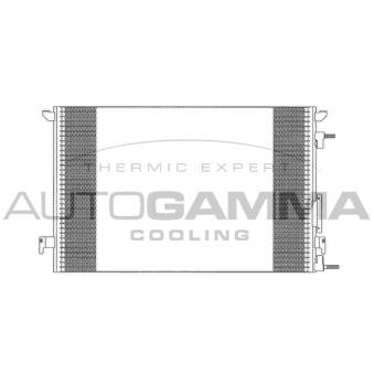 Condenseur, climatisation AUTOGAMMA 103241