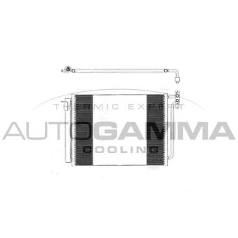 Condenseur, climatisation AUTOGAMMA 103297