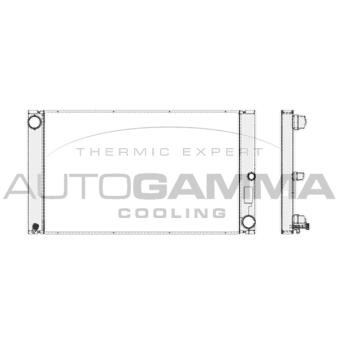 Radiateur, refroidissement du moteur AUTOGAMMA 103390