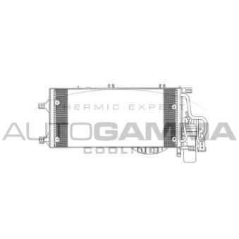Condenseur, climatisation AUTOGAMMA 103625