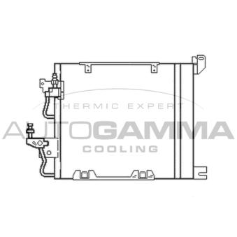 Condenseur, climatisation AUTOGAMMA 103831