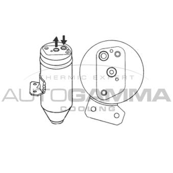 Filtre déshydratant, climatisation AUTOGAMMA 106162