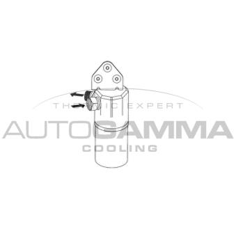 Filtre déshydratant, climatisation AUTOGAMMA 106208