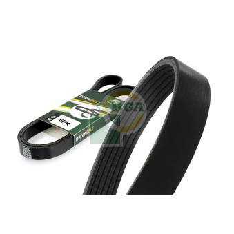 Courroie trapézoïdale à nervures BGA 6PK1045
