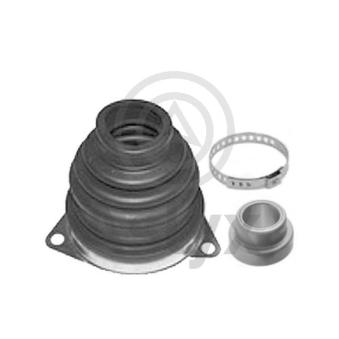 Jeu de joints-soufflets, arbre de commande avant gauche Aslyx