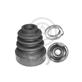 Jeu de joints-soufflets, arbre de commande avant droit Aslyx